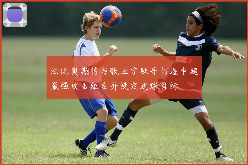 法比奥期待与张玉宁联手打造中超最强攻击组合并设定进球目标